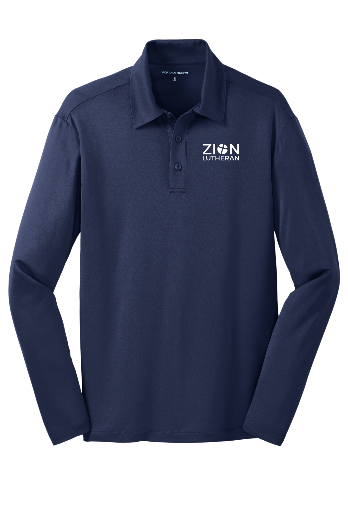 K540LS Port Authority® Silk Touch™ ADULT Performance Long Sleeve Polo