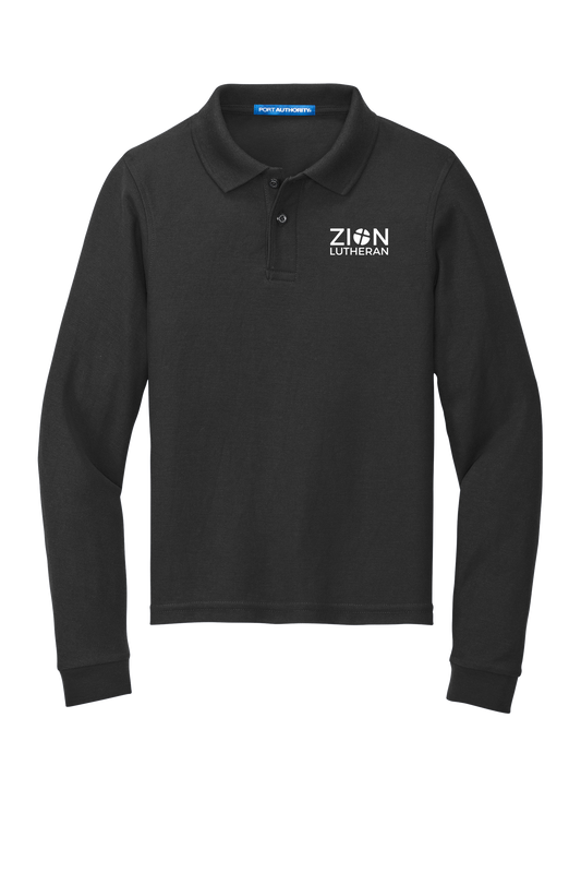 L-Y500LS Port Authority® Performance Youth Long Sleeve Polo