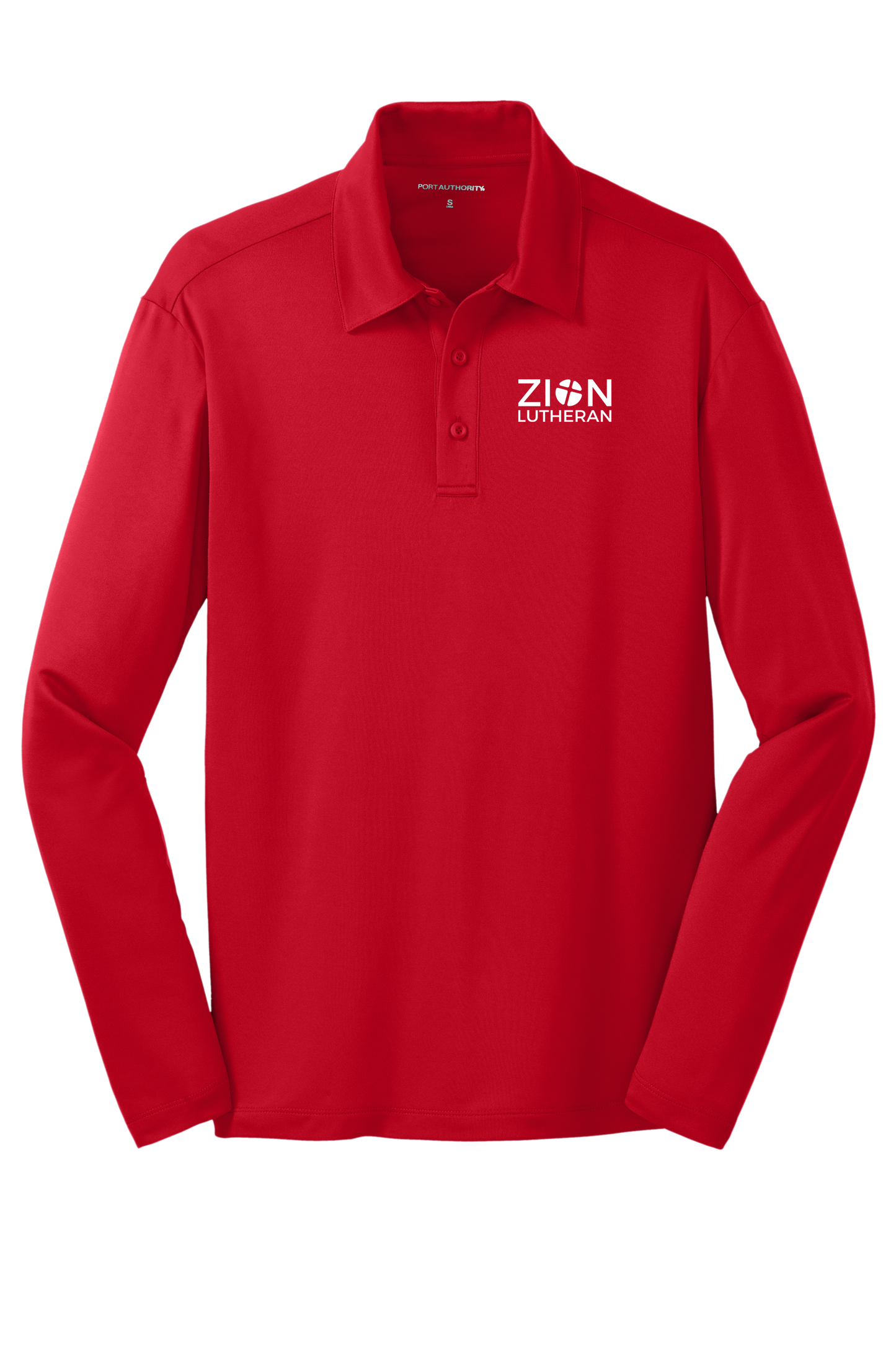 K540LS  Port Authority® Silk Touch™  ADULT Performance Long Sleeve Polo
