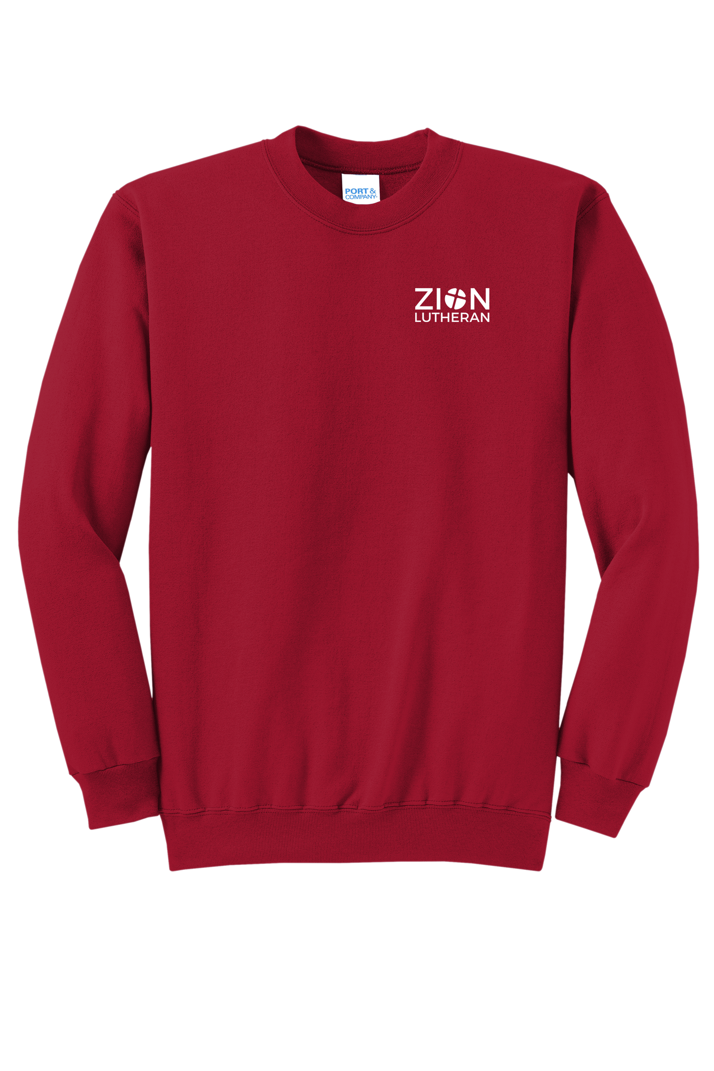 L-Pc78 Port & Co™  ADULT Core Fleece Crewneck Sweatshirt